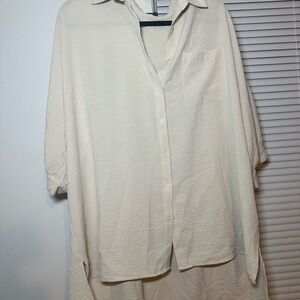 Men's Cream Shirt